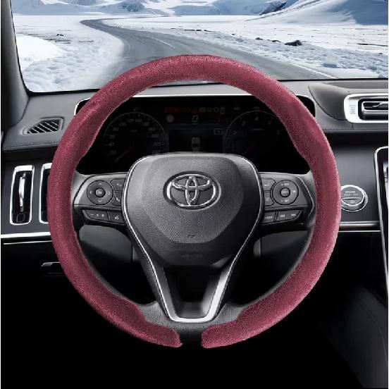 Подходит для чехлов на руль Toyota для Vios, Hilux, Camry, Harrier, Innova, Rush, Yaris, Alphard, Hiace, Corolla Cross
