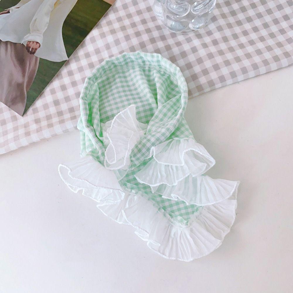 Hair Accessories Triangle Scarf Lazy Person Lace Headscarf Sun Protection Headscarf