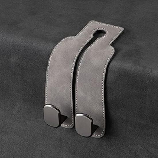 Крючок на подголовник автомобильного сиденья Держатель для телефона Искусственная кожа Сверхпрочный Многофункциональный Универсальный Крепление-органайзер на подголовник для внедорожника Автомобильные аксессуары для интерьера