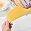 1pc Large Silicone Scraper Cake Cream Spatula Bread Butter Baking Scraper Home Kitchen Gadget