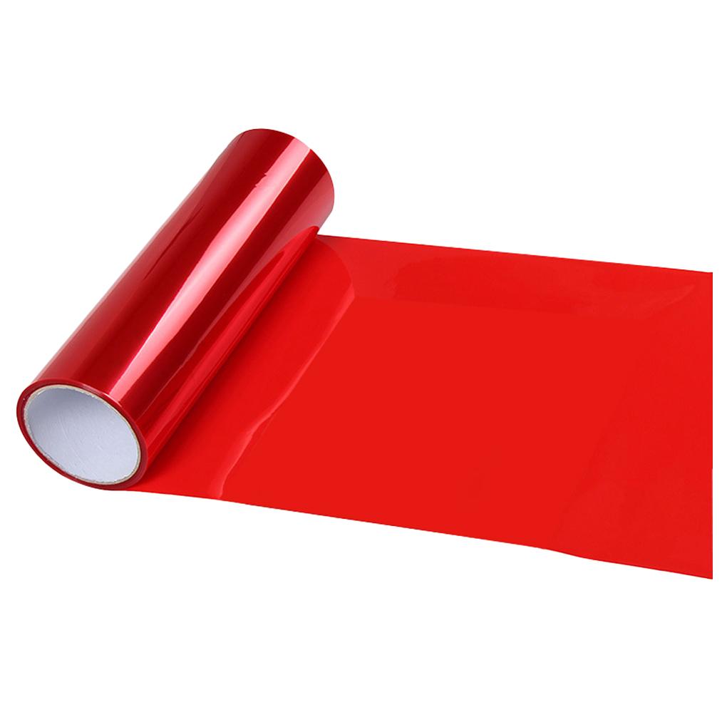 Желтый Автомобильный Задний Противотуманный Головной Свет Фара Тонировочная Пленка Накладка 30x60см