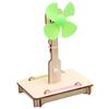 Children's Puzzle Handmade DIY Miniature Wind Power Generation Technology Production Primary School Students' Science Experiment Toys Teaching Ads