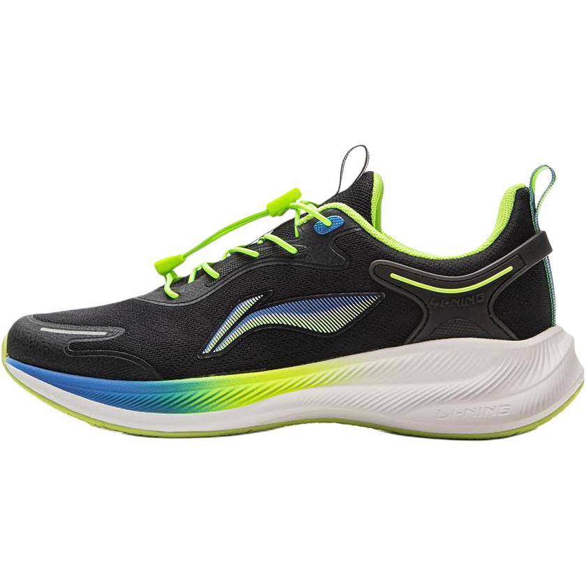 Li Ning Kids Comfortable Versatile Running Shoes Kids Running Shoes Black YKFV068-11