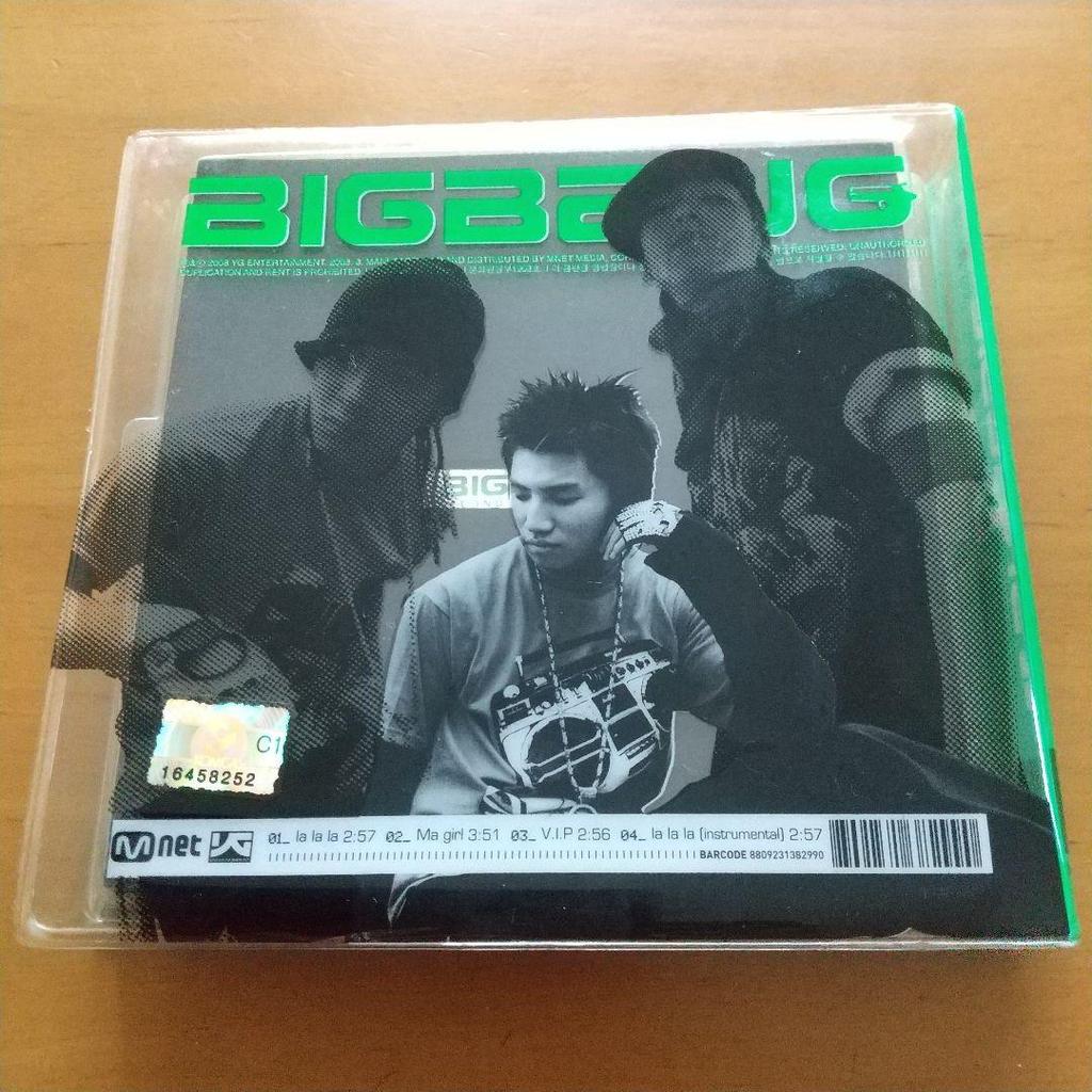 [Б/У] BIGBANG 02 ВТОРОЙ СИНГЛ ...Корейское издание CD+VCD