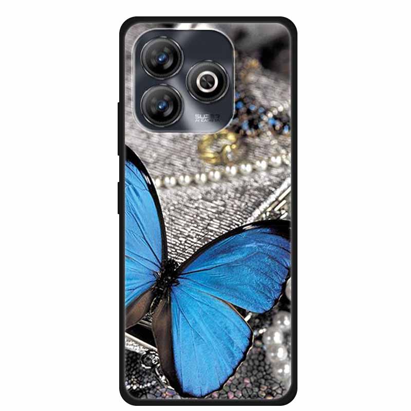 Чехол для ZTE BLADE A75 4G Животные Мягкий Силикон ТПУ Чехлы для Телефона Задняя Крышка Для ZTE BLADEA75 Ударопрочный Волк Защитник Крутой Coque