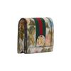 Gucci Ophidia Double G Logo Floral Canvas Wallet Card Holder Women wallet Multicolor 523155-FABH0-9889