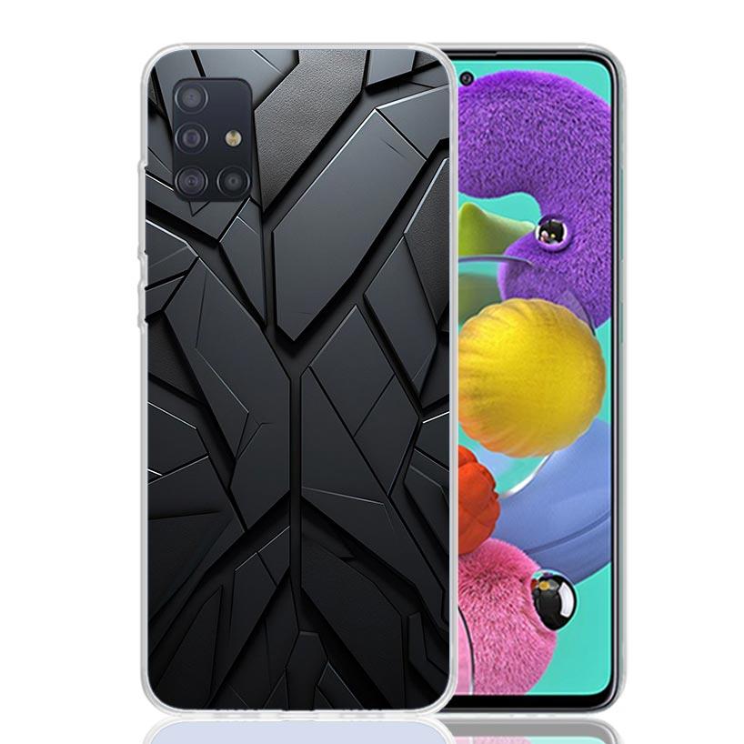 Чехол для телефона с узором из кованого карбона для Samsung Galaxy A52 A51 A50S A12 A22 A32 A72 A10S A30S A31 A71 Note 20 Ultra 10 Plus S10 Gal