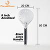 SHANGPEIXUAN Long Handle 7/ 8/ 9 Inch Perforated Pizza Turning Peel Pizza Shovel Aluminum Pizza Peel Non-Slip Handle Pizza Tool