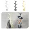 Creative Branch Shaped Hook Multifunctional Resin Wall Hanging Hook Key Holder Wall Decor Household Jewelry Storage Hook