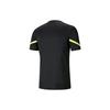 Puma Футбольная тренировка с принтом и v-образным вырезом, повседневная спортивная футболка с короткими рукавами, мужские топы, черные 657209-40