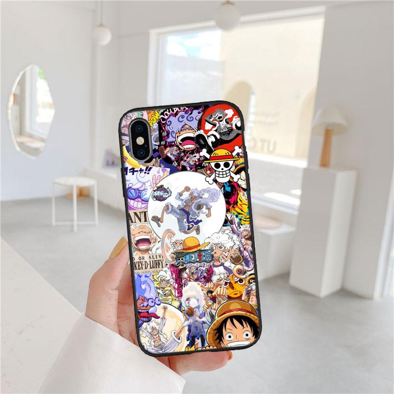 Anime One Piece Soft Shell Phone Case for Xiaomi Poco C40 C50 C51 C55 C65 C71 C75 F3 F5 F6 F7 M2 M3 Pro Ultra