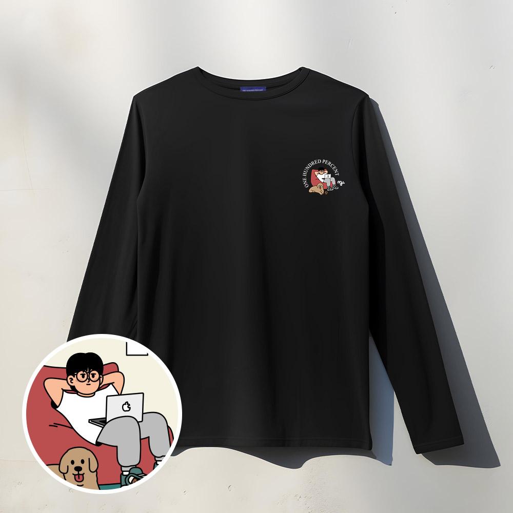 OHP Ohp X Moai Freelancer Basic Long Sleeve T-Shirt