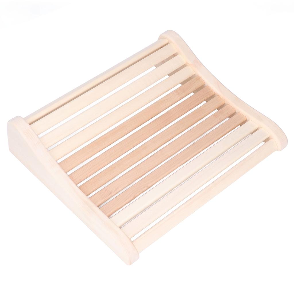 Подушка-сауна Снимает боль Удобная Практичная Расслабляющая Удобная Эргономичная Конструкция Деревянная спинка