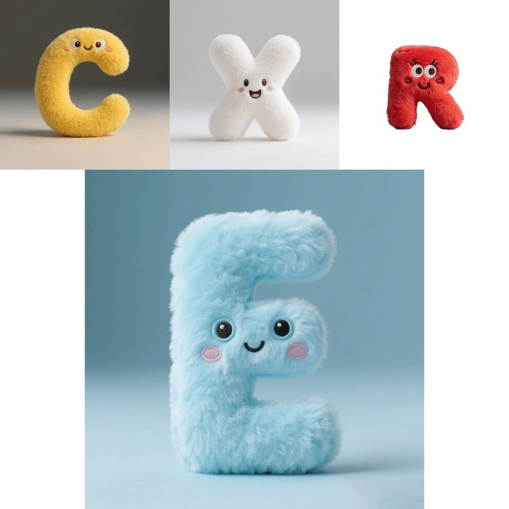 Набор плюшевых букв Alphabet Lore от A до Z, развивающие мягкие игрушки для обучения детей