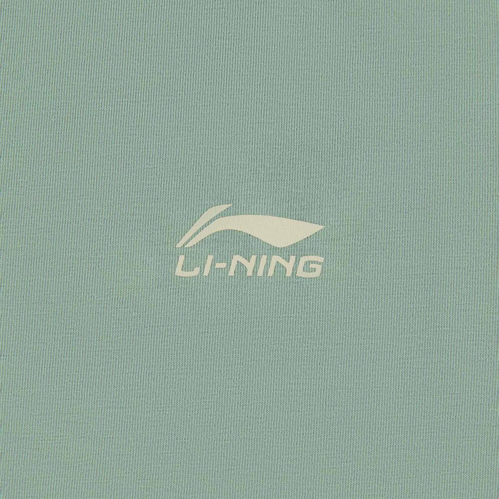 Li Ning Серия Спортивный Стиль Жизни Футболка с Круглым Вырезом с Логотипом и Буквами Мужские Топы ATSW397-2