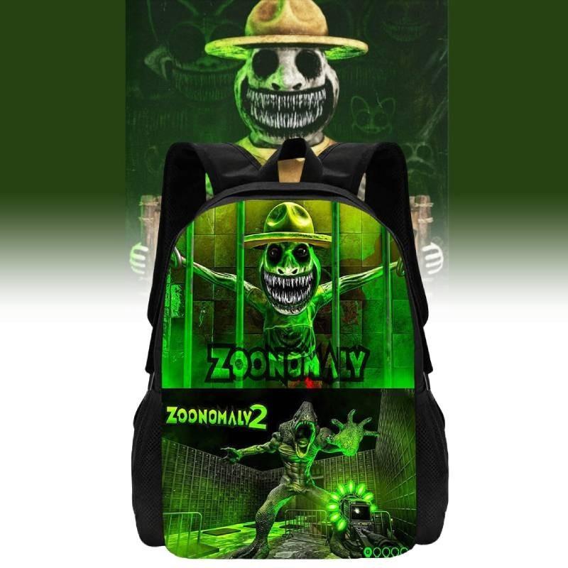 Cute Zoonomaly School Backpack With Fun Prints For Boys And Girls 15 Inch
