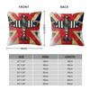 Supermarine Spitfire Mk Ixc Square Pillowcase Polyester Linen Velvet Printed Zip Decorative Pillow Case Car Cushion Cover