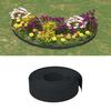 VidaXL Garden Edging 2 Pcs Black 10 M 15 Cm Polyethylene 3155444