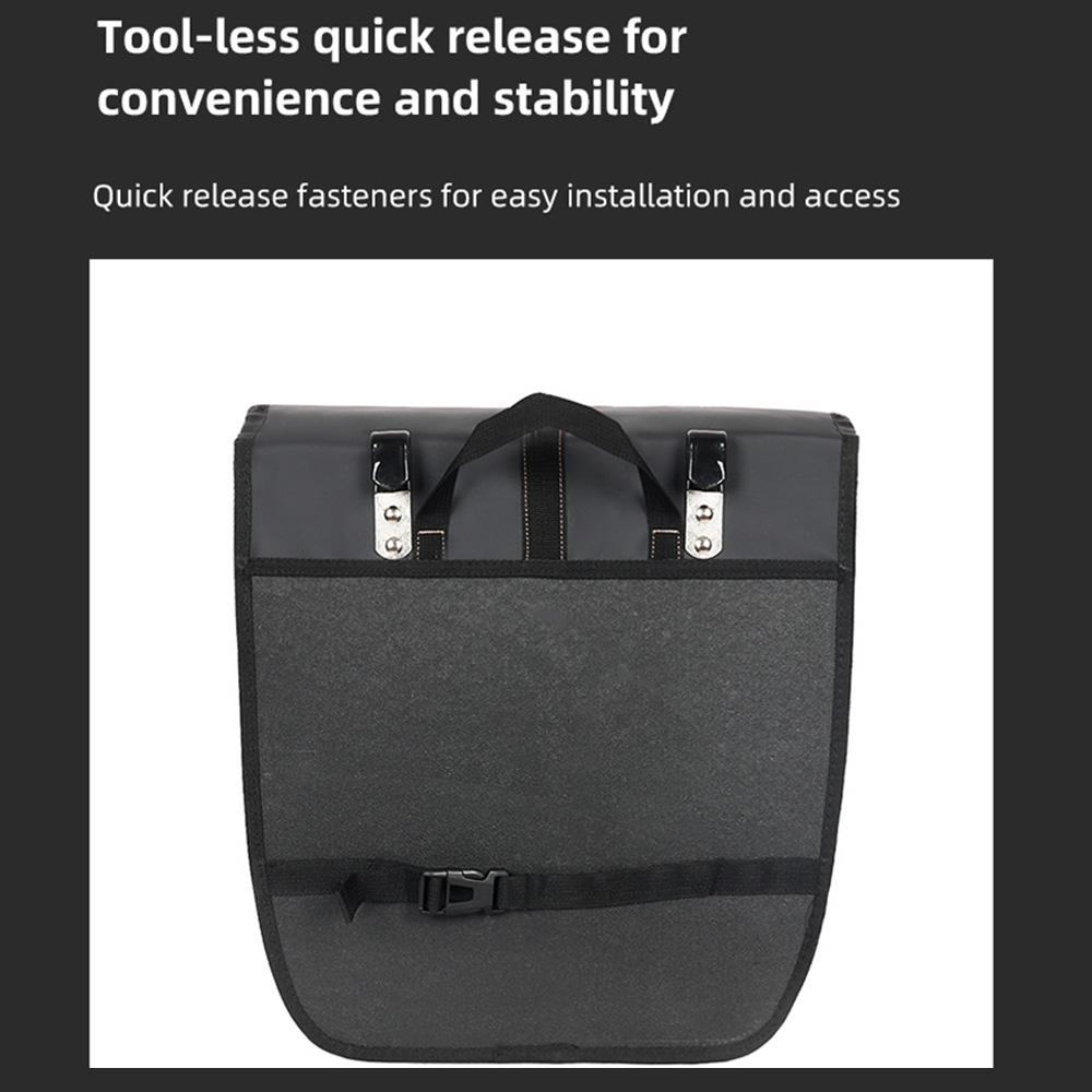 Waterproof Bike Panniers Bag Large Capacity Bicycle Rear Seat Bag for Bike Rear Rack