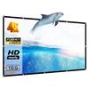 LNGOOR Projector Screen Wrinkle Free Installation Size Portable Home Theater Screen Projection Conference Classroom Outdoor Indoor Movie Screen