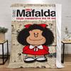 Mafalda забавное одеяло для диванов индивидуальные одеяла украшение для дивана плед для кровати роскошное постельное белье вязаное плед пляжное полотенце домашний интерьер