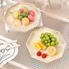Dopamine Fruit Plate with High Appearance, Household Snacks, Candy, Living Room Coffee Table Placement Storage Box Large Capacity Dried Fruit Plate