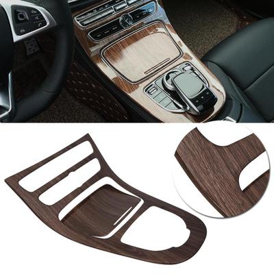 2 шт., консоль переключения передач, панель, накладка, рамка для Mercedes Benz E-Class W213 2016 2017 2018, 3 стиля автомобиля