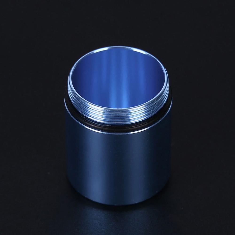 Бутылка водонепроницаемый походный металлический карманный футляр для таблеток брелок контейнер для хранения кейс