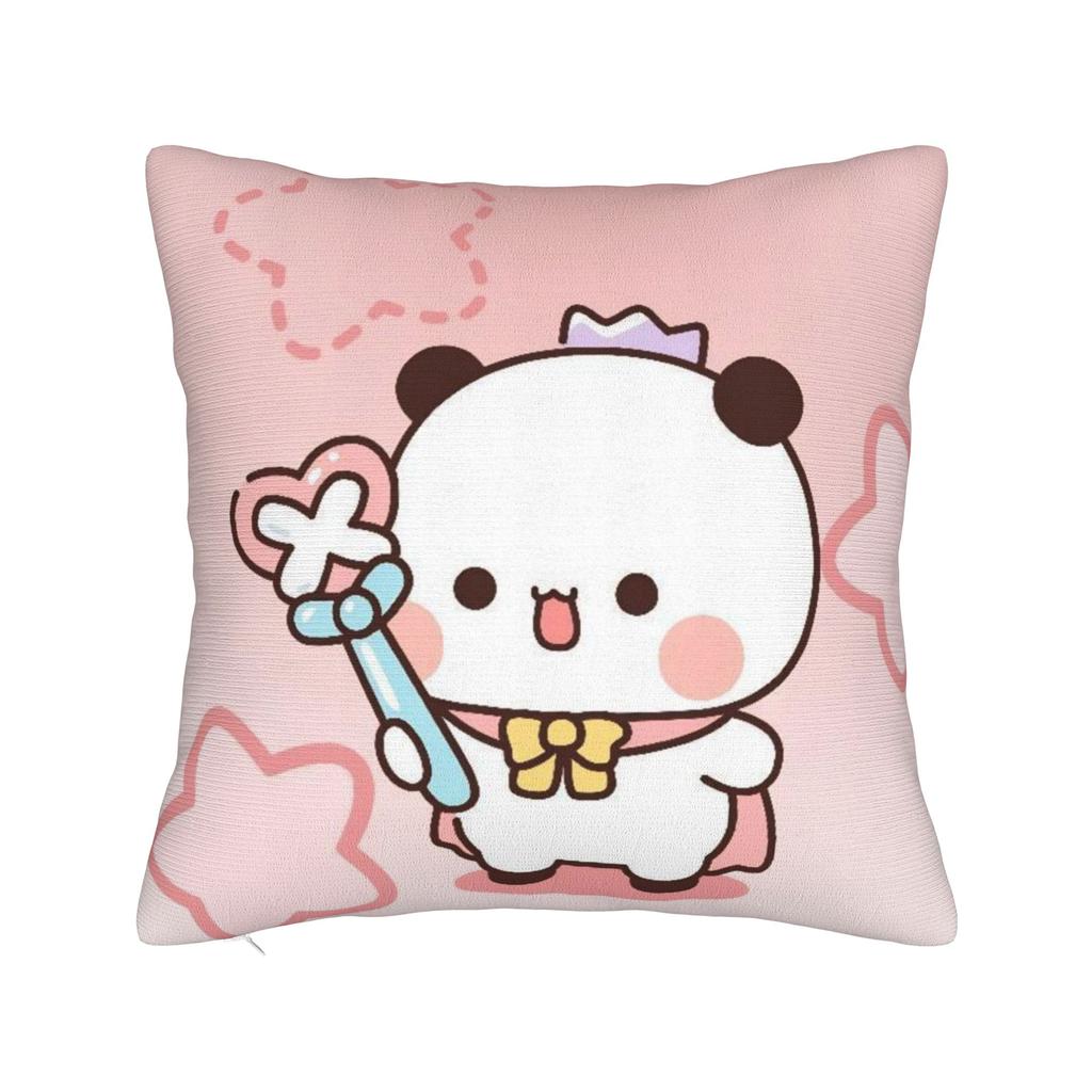 Pillow Cover 3D Print Kawaii Bubu & Dudu Retro Trendy Pillow Case For Living Room Chair Pillowcases