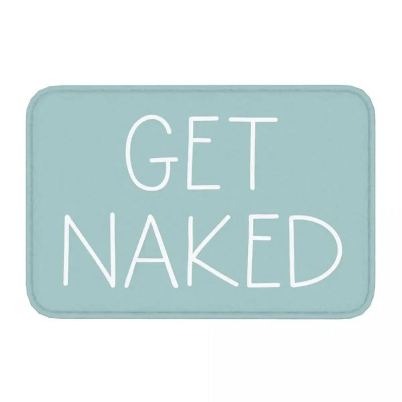 Get Naked Doormat Welcome Mat  Bath Bedroom Living Room Soft Anti-slip Carpet Balcony Floor Rug Home Decoration