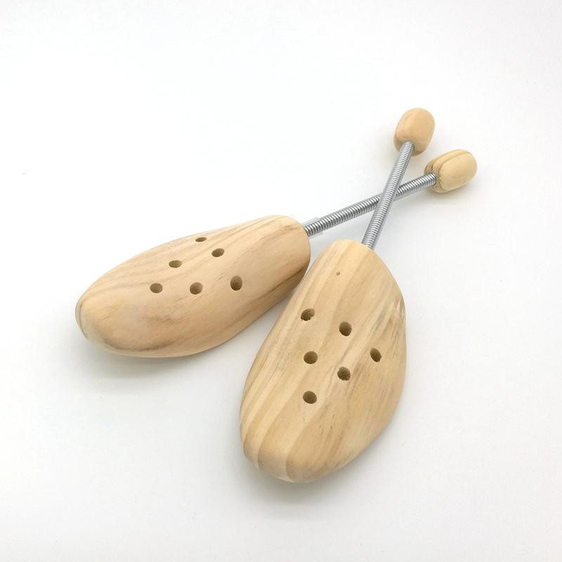 Новая сосновая пружинная колодка для обуви, предотвращающая деформацию обуви, размер 35-46, унисекс, деревянная защитная колодка для обуви, предотвращающая деформацию