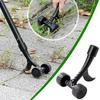 Effective Root Removal Weed Remover Sturdy Clamp Stand-up Weed Puller  Weeding Tool with Wheel