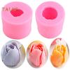 Chocolate Mold Soft DIY Safe Excellent Tulip Bud Shape Pastry Dessert Mold Home Supply