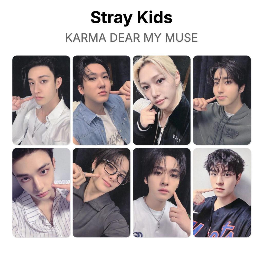Stray Kids KARMA ДОРОГАЯ МОЯ МУЗА Официальная фотокарточка