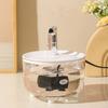 Circulation Cat Automatic Water Bowl Transparent Drinking Fountain Water Dispenser  Household