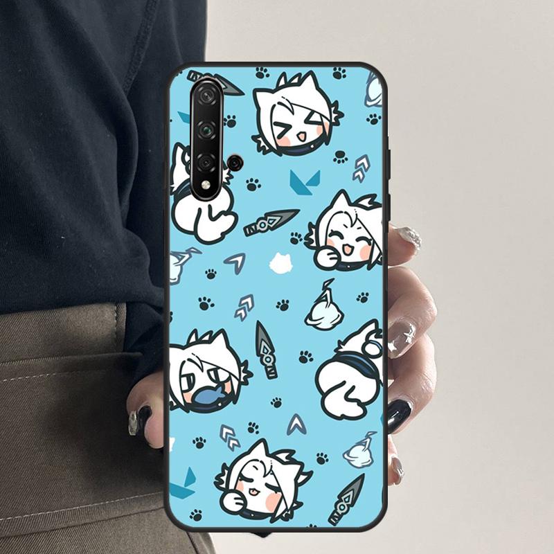 Valorant Game Character Art For Huawei Nova 12s 12i 11i 7i 8i 9 10 SE Y91 Y90 Y60 Y70 Y72 Y61 P60 Pro P30 P40 Lite Case