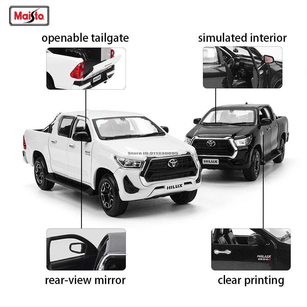 AGV3 Maisto 1:27 New Toyota Hilux Highly-detailed die-cast precision model car Model collection gift