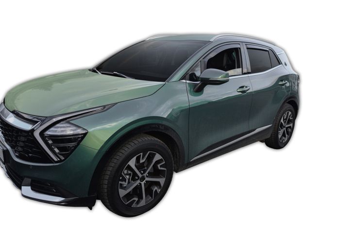 Déflecteurs d'air - SCOUTT - Kia Sportage 2021 - Acrylique renforcé - Finition fumée - Installation facile