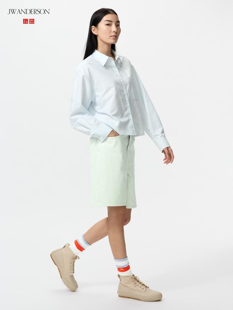 Uniqlo Японские джинсовые шорты