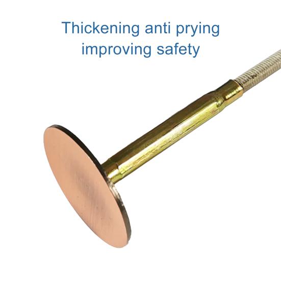 Накладка на дверное отверстие, нержавеющая, устойчивая к коррозии, простая установка, круглая накладка на дверное отверстие, домашняя безопасность