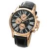 Salvatore Marra Stainless Steel Watch Men's Multi-Calendar SM23101-PGBK