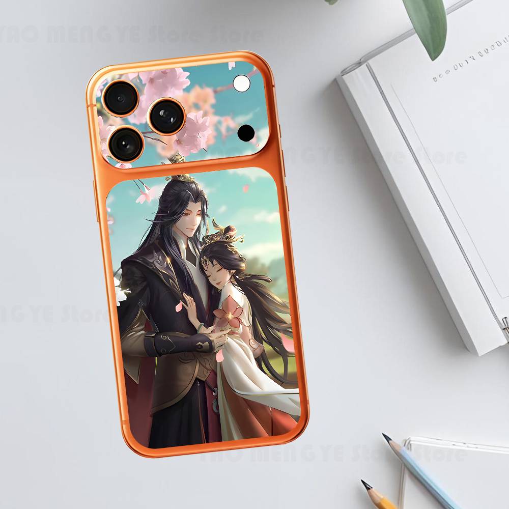 Аниме Как дела Простой Стикер Кожа Для IPhone17 Pro ProMax Задняя Пленка Чехол Обложка Защита от Царапин Прочная Наклейка