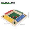 Деревянная игра «Закрой коробку» (Shut the Box) для 4 игроков, игрушки, интерактивная игра с кубиками «Закрой коробку» для семейного взаимодействия