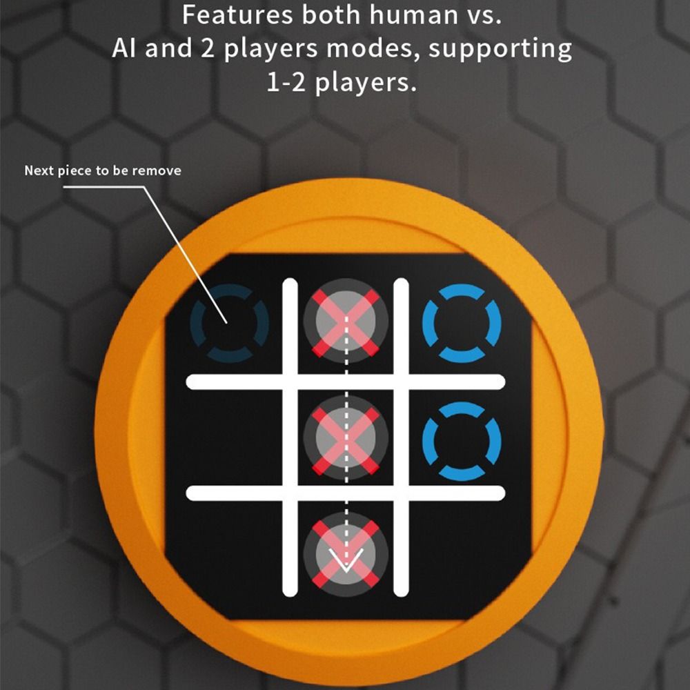 Memory Growth Handheld Bolt Game Handheld Table  Chess  Game Tic Tac Toe Game  Children's  Day Gift