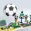 Soccer Pinata Pull String Soccer Ball Pinata with Stick Blindfold Confetti Sports