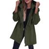 Women's Fashionable And Casual Autumn And Winter Hooded Zipper Jacket