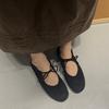 Fashion Bailamos Women Flats Mary Janes Shoes Female Shallow Footwear Fashion Buckle Strap Ladies Flats Shoes Soft Ballet Shoes Mujer