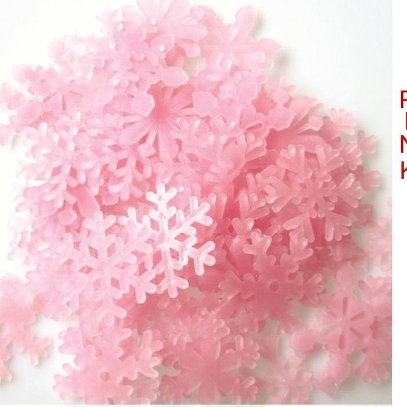 50 шт. Наклейки на стену Снег Рождественская наклейка Светящиеся в темноте Детская Спальня Дом Снежинка Светящиеся Флуоресцентные Наклейки на стену