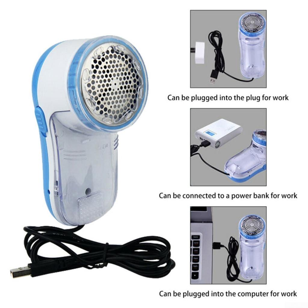 Portable Lint Remover Shaver USB Rechargeable 4W 50 Hz