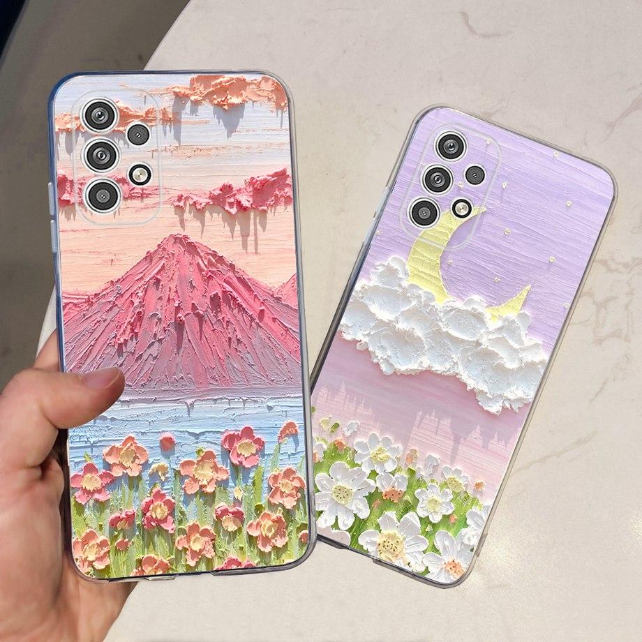 For Samsung Galaxy A23 5G case Halloween Skeletons Phone Cover Soft TPU Lovely Cartoon Jelly Funda Para Samsung A23 4G A 23 4G